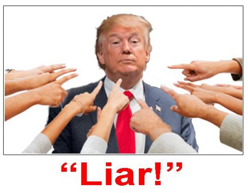 ثبت ۱۲ هزار دروغ به نام رئیس جمهور آمریکا
