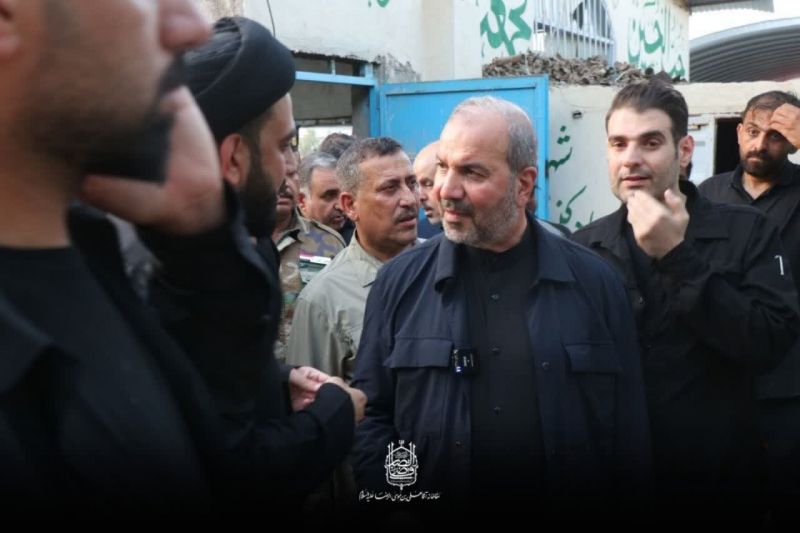 حضور سفیر جمهوری اسلامی ایران در سقاخانه موکب آستان مقدس امامزاده قاضی&zwnj;الصابر(ع)