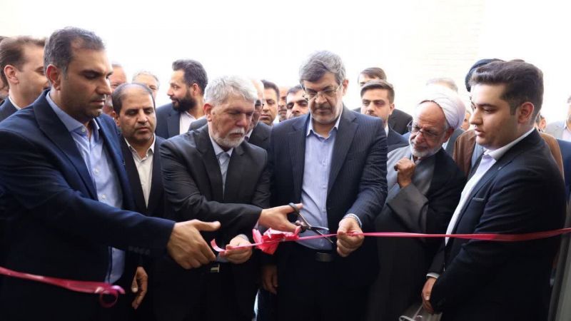 مدرسه شیرغلامی میبد افتتاح شد