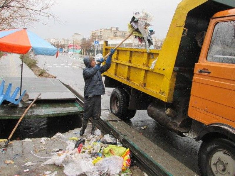 پاکسازی معابر جنوبشرق تهران در طرح استقبال از نوروز