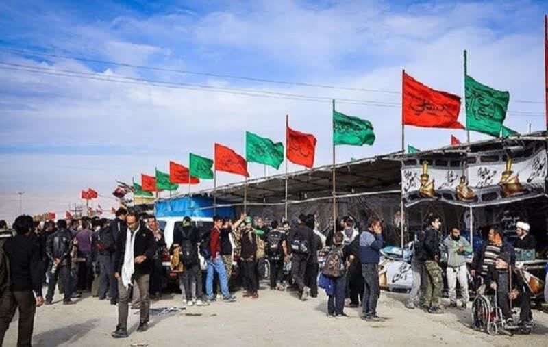  استقبال سفیر ایران در عراق از موکب اوقاف در شهر کاظمین