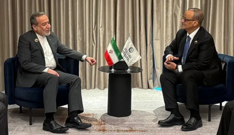  دیدار وزیر امور خارجه با دبیرکل سازمان همکاری اسلامی
