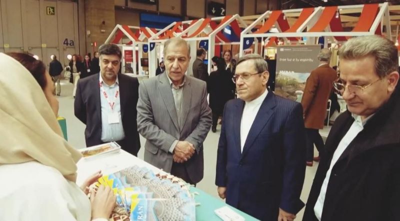 استقبال عمومی و تخصصی از غرفه ایران در نمایشگاه فیتور 2023 خیلی بیشتر از سال های اخیر بود