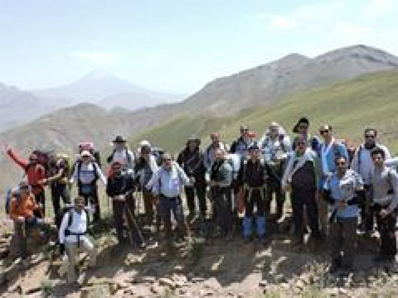 کوهپیمایی سه روزه همکاران در ارتفاعات تهران و مازندران