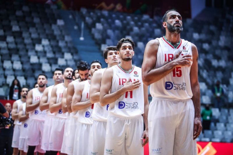 بسکتبال کاپ آسیا| پخش زنده دیدار ایران و اردن در یک چهارم نهایی
