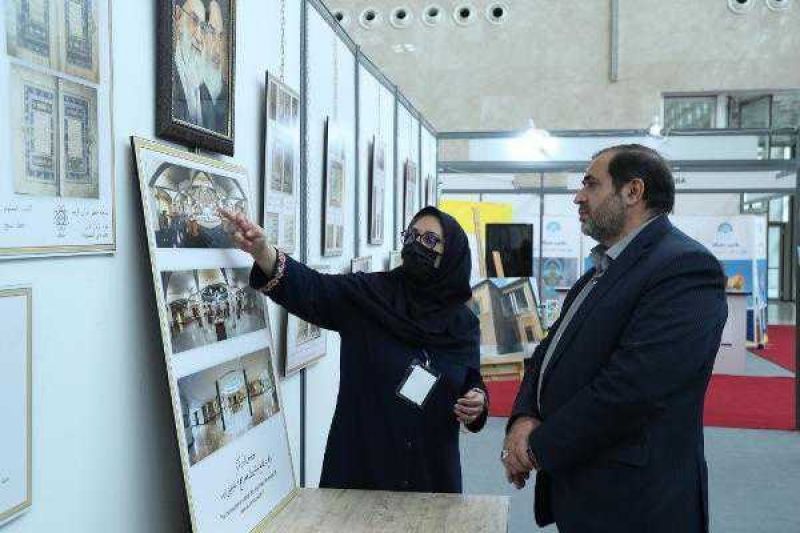 بازدید مدیر عامل موزه ملی انقلاب اسلامی و دفاع مقدس از  نخستین دوره از نمایشگاه گردشگری جهان اسلام