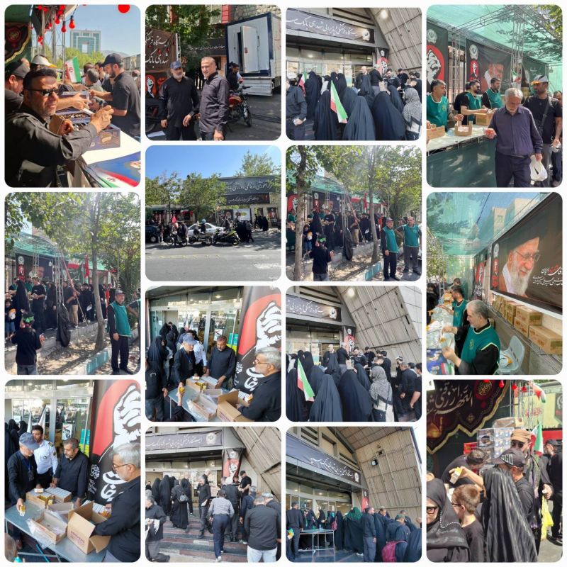 افزایش موکب های بانک سپه در مراسم تشییع پیکر مطهر رهبر شهید امت به ۱۴ موکب
