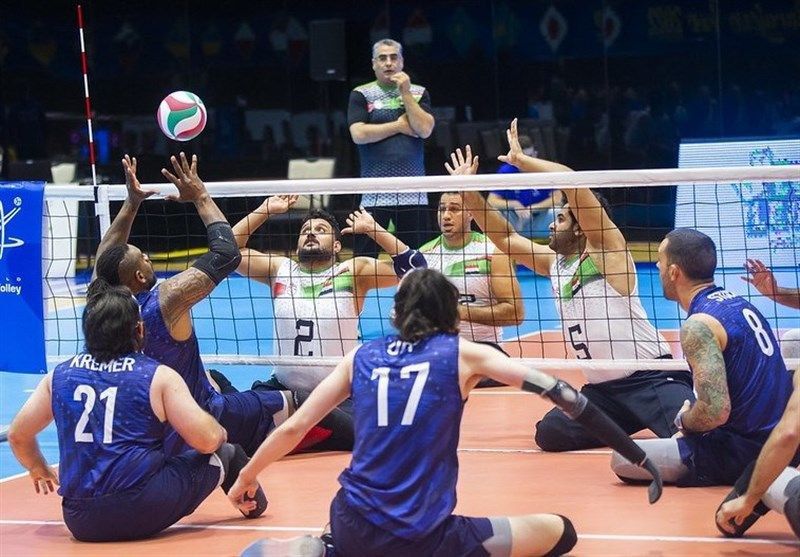 دیدار جذاب والیبال نشسته ایران و آمریکا از رادیو ورزش