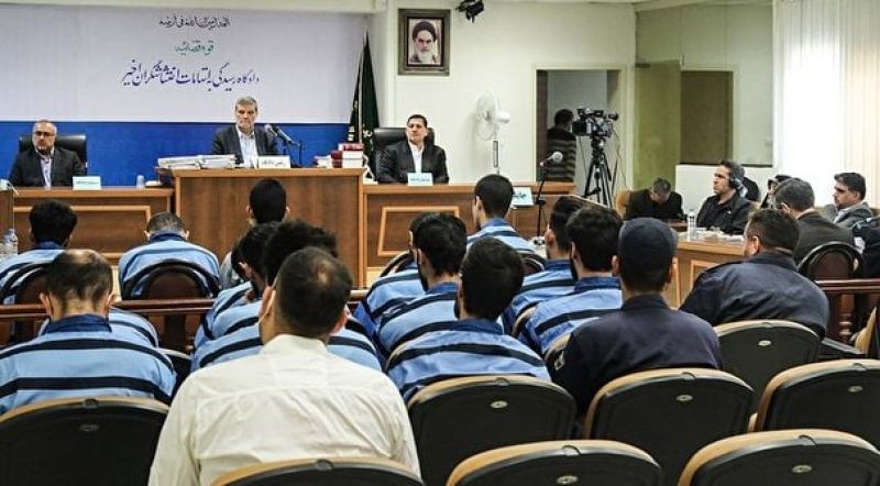برگزاری اولین جلسه دادگاه تعدادی از متهمان اغتشاشات تهران 
