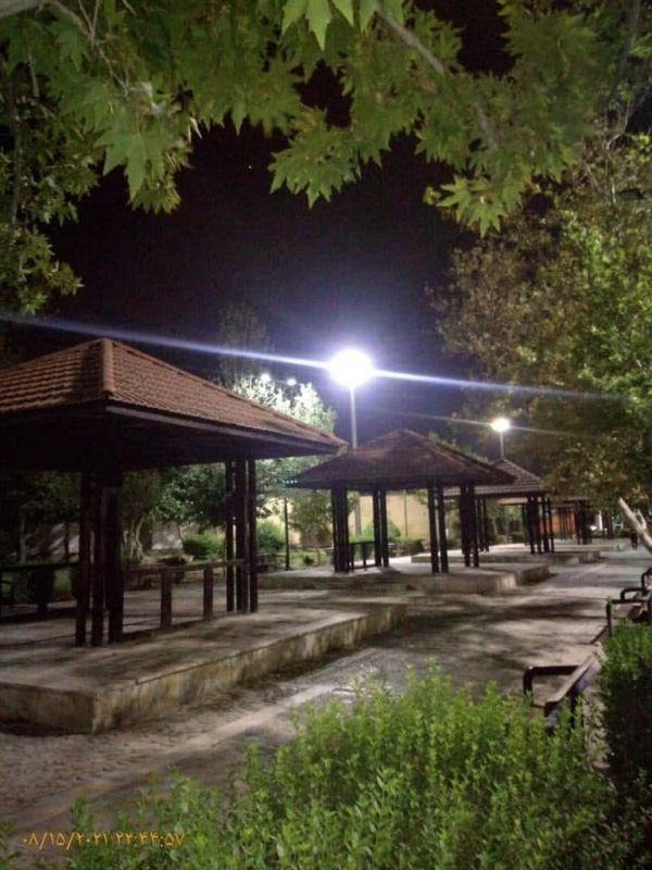 ارتقای روشنایی بوستان به منظور از بین&zwnj;بردن فضاهای بی&zwnj;دفاع شهری در قلب طهران