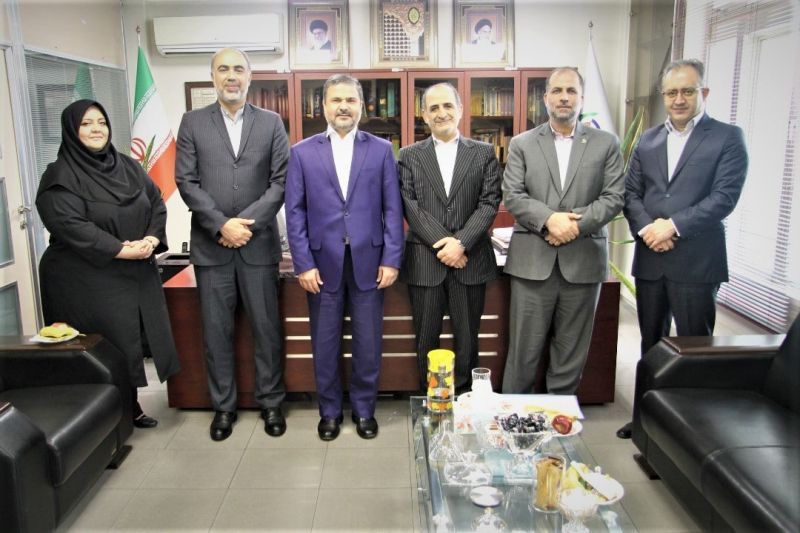 دیدار صمیمانه مدیرعامل و هیأت مدیره بیمه ایران با مدیرعامل صندوق تامین خسارتهای بدنی