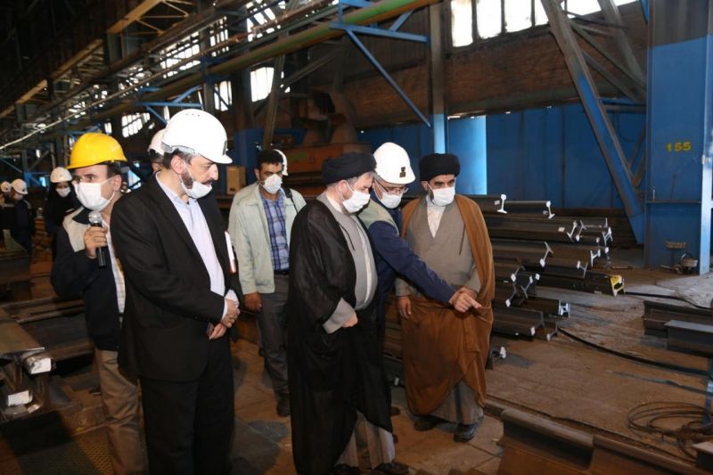 خودکفایی در تولید ریل ،ثمره همت شبانه روزی متخصصین ذوب آهن اصفهان است