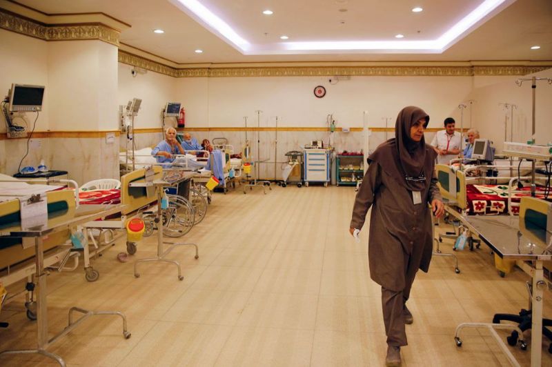 ویزیت تخصصی 2400 زائر ایرانی در حج تمتع از سوی پزشکان هلال‌احمر