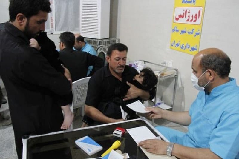  اعزام تیم درمانی شرکت شهر سالم به عراق همزمان با ایام اربعین