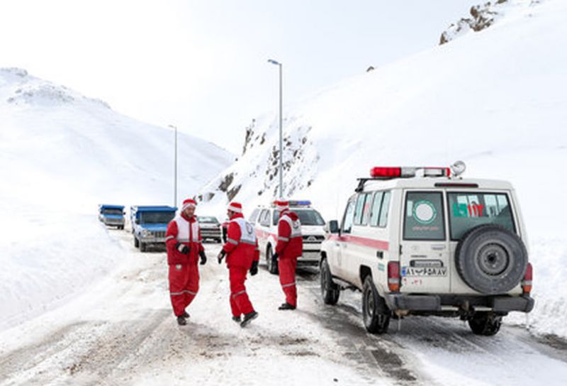 امدادرسانی به 1100 حادثه‌دیده در برف و سیلاب کشور