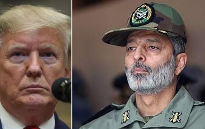 ترامپ: اگر انتقام بگیرند ۵۲ نقطه از ایران را هدف قرار می‌دهیم!/ پاسخ جالب و دندان شکن فرمانده ارتش به رئیس جمهور تروریست آمریکا