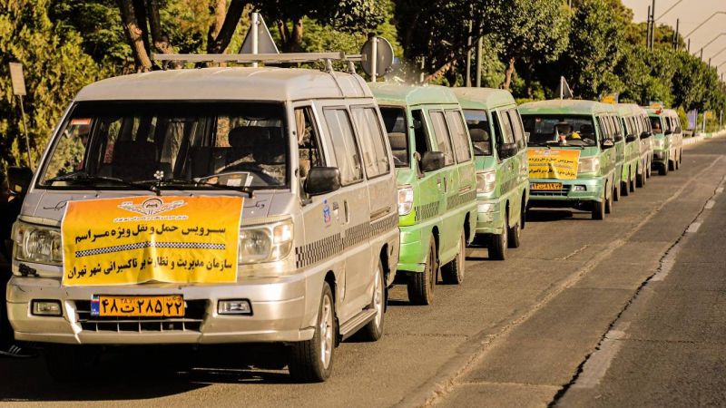 سرویس رسانی رایگان سازمان تاکسیرانی شهر تهران به نمازگزاران عیدسعیدفطر با ۵۰۰ دستگاه تاکسی ون + مسیرهای خدمات رسانی