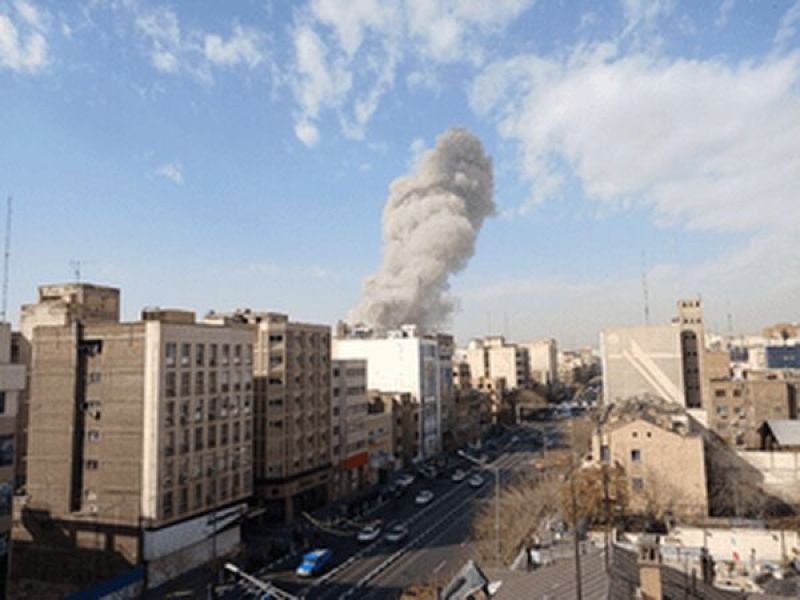 صدای انفجار در برخی نقاط تهران
