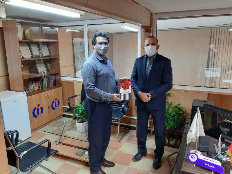 تقدیر از پزشک شعبه بندر انزلی