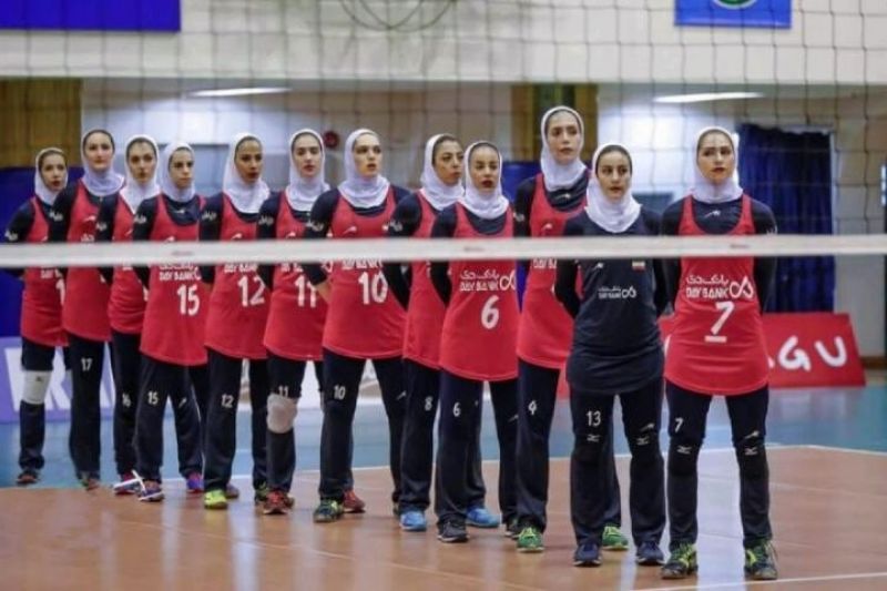 پخش زنده مسابقه والیبال بانوان ایران و ازبكستان از رادیو ورزش و كانال صدای ورزش بانوان