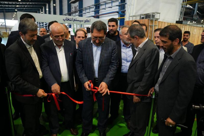 افتتاح 2 خط تولید لوازم خانگی با حضور وزیر صمت 
