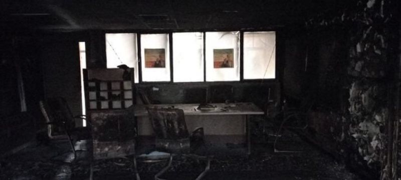 آتش‌سوزی دفتر بسیج دانشجویی دانشگاه شریف عمدی بود؟