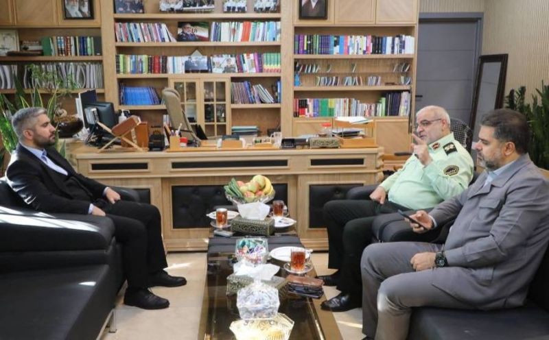 شهردارمنطقه۱۳ با مسئولان ارشد فراجا دیدار کرد