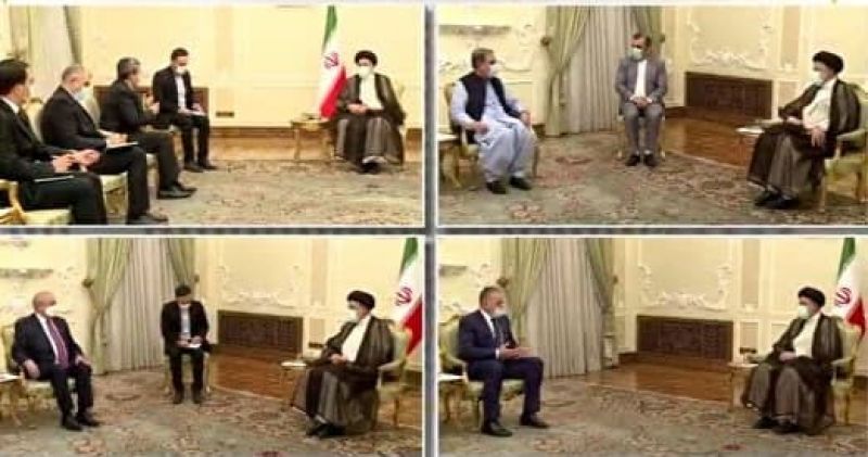  دیدار وزرای خارجه چند کشور با رئیس جمهور
