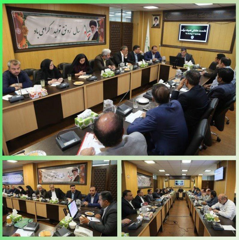 برگزاری جلسه کمیته درآمد شهرداری منطقه 15 با حضور شهردار منطقه 
