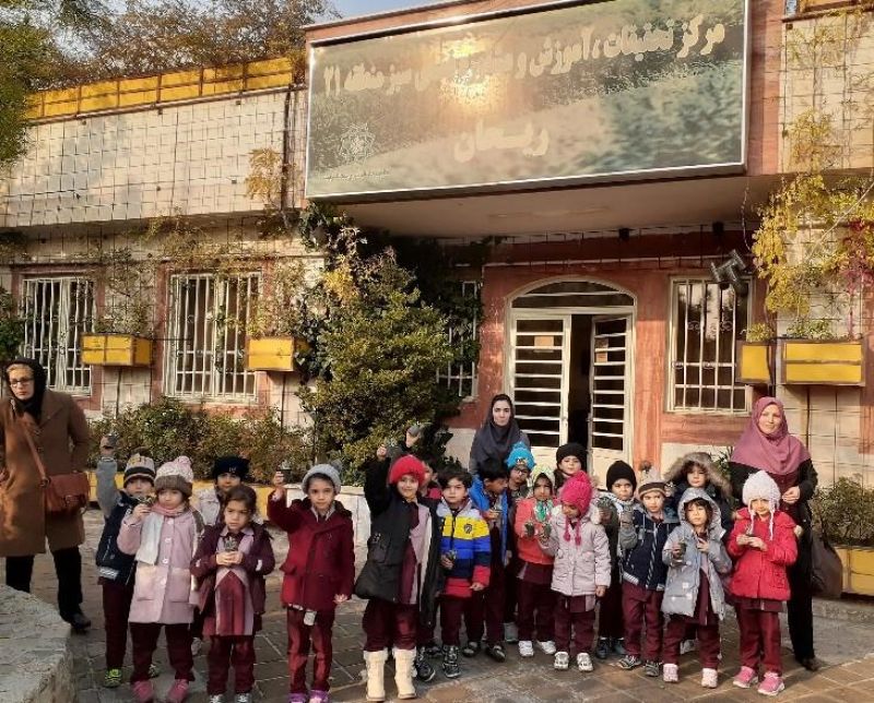 " گلخانه بوستان ریما " در منطقه21 میزبان کودکان دوستدار طبیعت شد