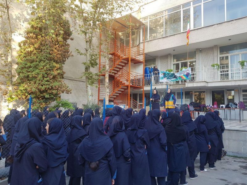 آموزش مدیریت بحران در مدارس شمال تهران آغاز شد