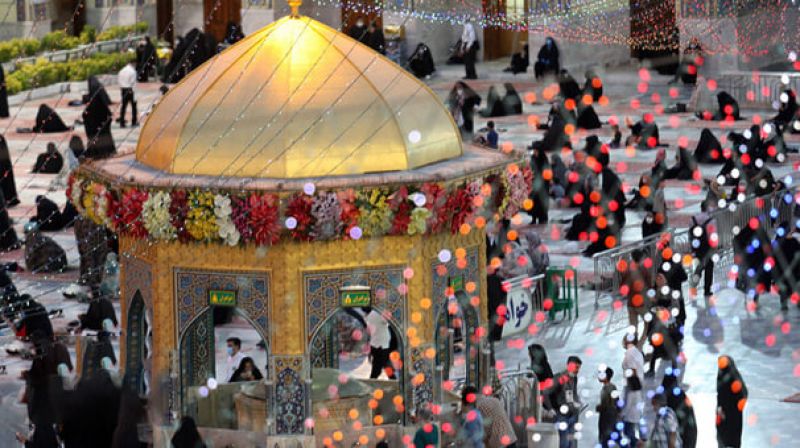 مشهدالرضا در عید مبعث نورباران است 