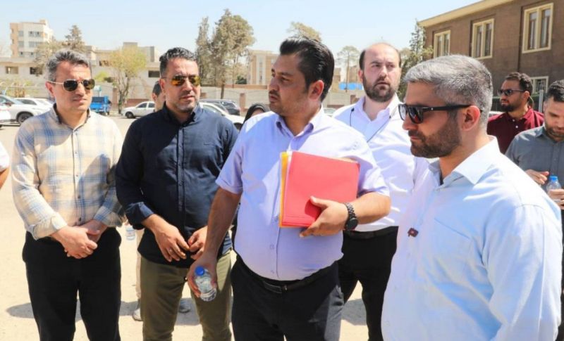 بازدید مرتضوی از روند احداث ساختمان مرکزی شهرداری منطقه۱۳