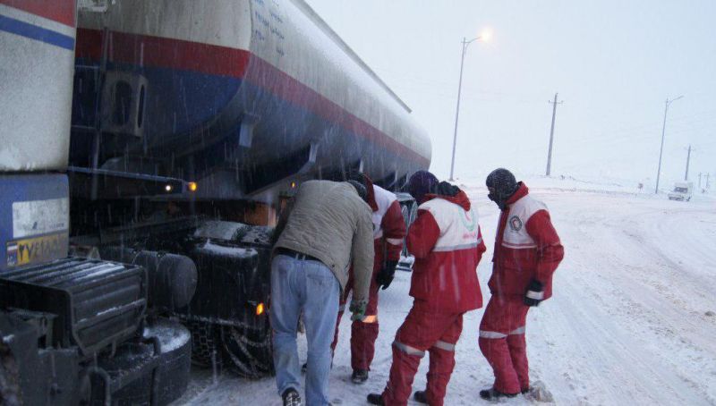  برف و باران در 22 استان کشور/ امدادرسانی به 635 نفر در 48 ساعت گذشته