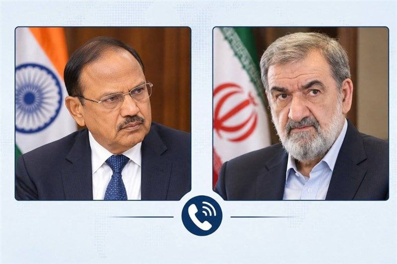 گفتوگوی تلفنی سرلشکر رضایی و مشاور امنیت ملی هند