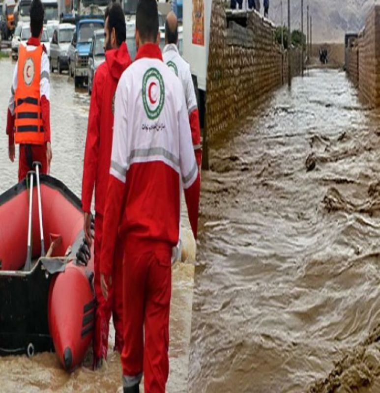  امدادرسانی به استان های گرفتار سیلاب