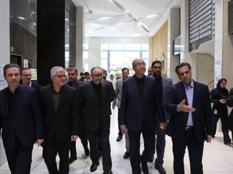 استاندار کرمانشاه به همراه دکتر پرتوافکنان عضو هیأت مدیره بانک سپه با حضور در بیمارستان حکیم از بخش&zwnj;های مختلف این مرکز درمانی بازدید کردند