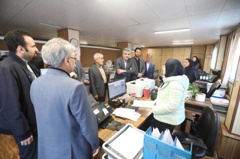  بازدید مدیرعامل سازمان تأمین اجتماعی از شعب و کارگزاری&zwnj;های تهران