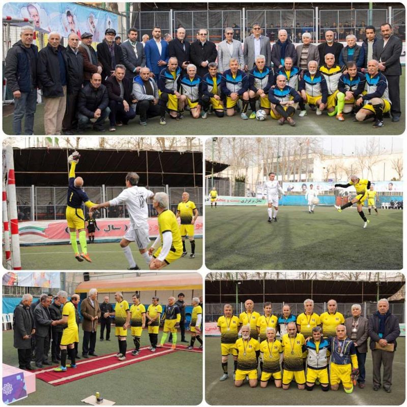 تیم پیشکسوتان «بانک صادرات ایران» نایب قهرمان مسابقات فوتبال جام یونس شکوری شد