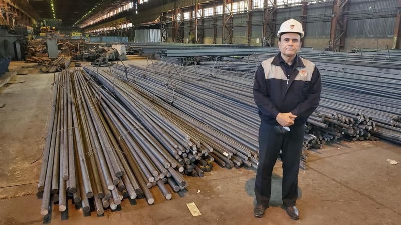 میلگرد ۵۰ به سبد محصولات صنعتی ذوب آهن اصفهان اضافه شد