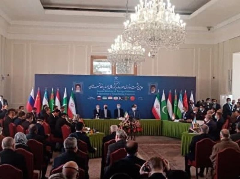  آغاز نشست کشور&zwnj;های همسایه افغانستان در تهران