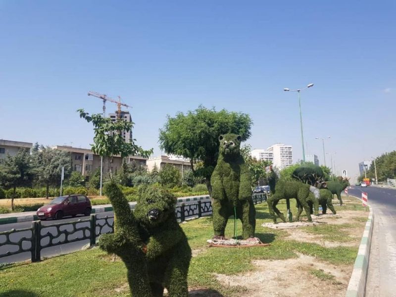 نصب المانهای توپیاری حیوانات در منطقه ۲ پایتخت