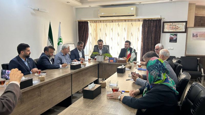 نشست مدیر بیمه دی استان گلستان با رئیس صندوق بازنشستگی استان برایی بررسی چالشهای احتمالی