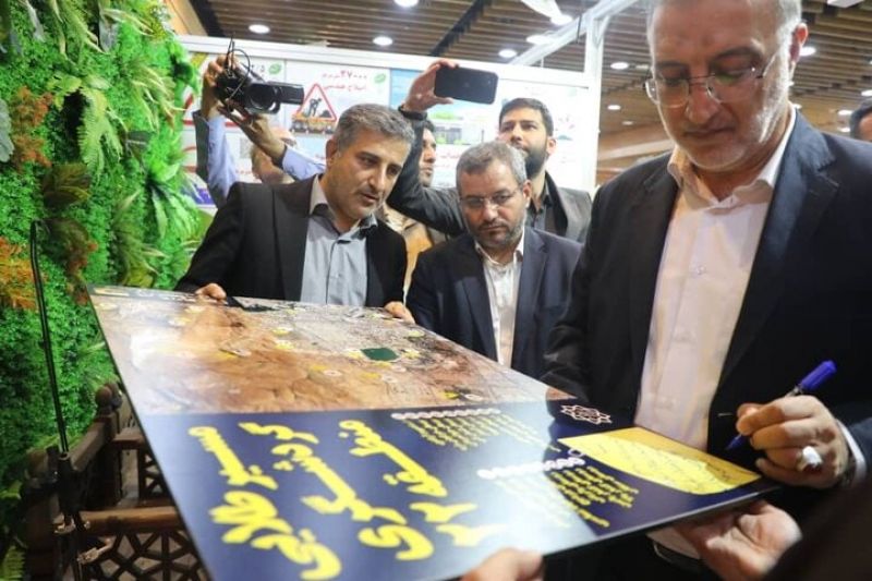  رونمایی از مسیر طلایی گردشگری منطقه۲۲ با حضور شهردار تهران